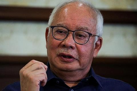 MANTAN PERDANA MENTERI: Encik Najib Tun Razak. - Foto Reuters