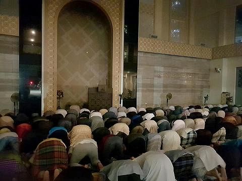 PROGRAM QIAMULLAIL: Program qiamullail di Masjid Al Ansar memang mendapat sambutan menggalakkan. Kali terakhir masjid itu membenarkan jemaah beriktikaf dalam Ramadan adalah pada 2019. Kali ini, selepas tiga tahun, ia akan membuka semula pintunya sepa