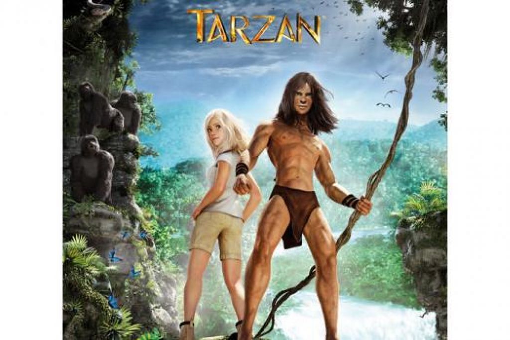 AKTIVIS HAK HAIWAN: Bagi Kellan Lutz yang merupakan seorang aktivis hak haiwan, filem animasi Tarzan (gambar), di mana beliau meminjamkan suaranya, membuka peluang berkempen bagi pihak Tindakan Beruk Afrika, pertubuhan amal yang berusaha melindungi haiwan terancam di Cameroon. - Foto REUTERS