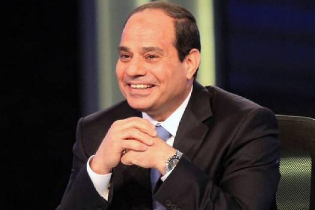 ENCIK ABDEL FATTAH AL-SISI: Bekas Panglima Angkatan Tentera Mesir yang menang 96.9 peratus undi.