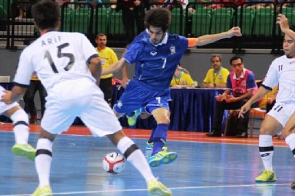 Kejohanan futsal Asean S'pura terkeluar saingan, Berita