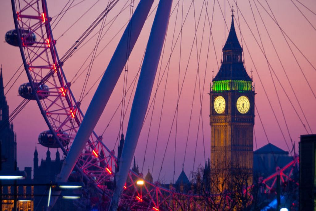 Big Ben dan London Eye. - Foto VISITBRITAIN