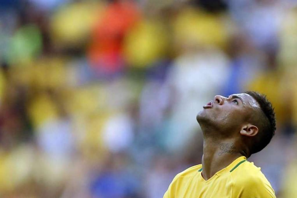 Neymar gagal membantu Brazil menang besar sebagaimana yang dijangka. 