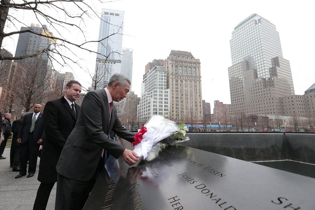 PM Lee kenang mangsa serangan 9/11 di New York