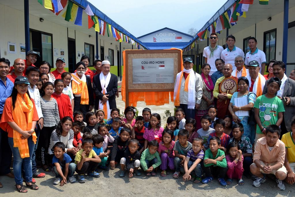 IRO, korporat SG bina rumah baru bagi yatim Nepal
