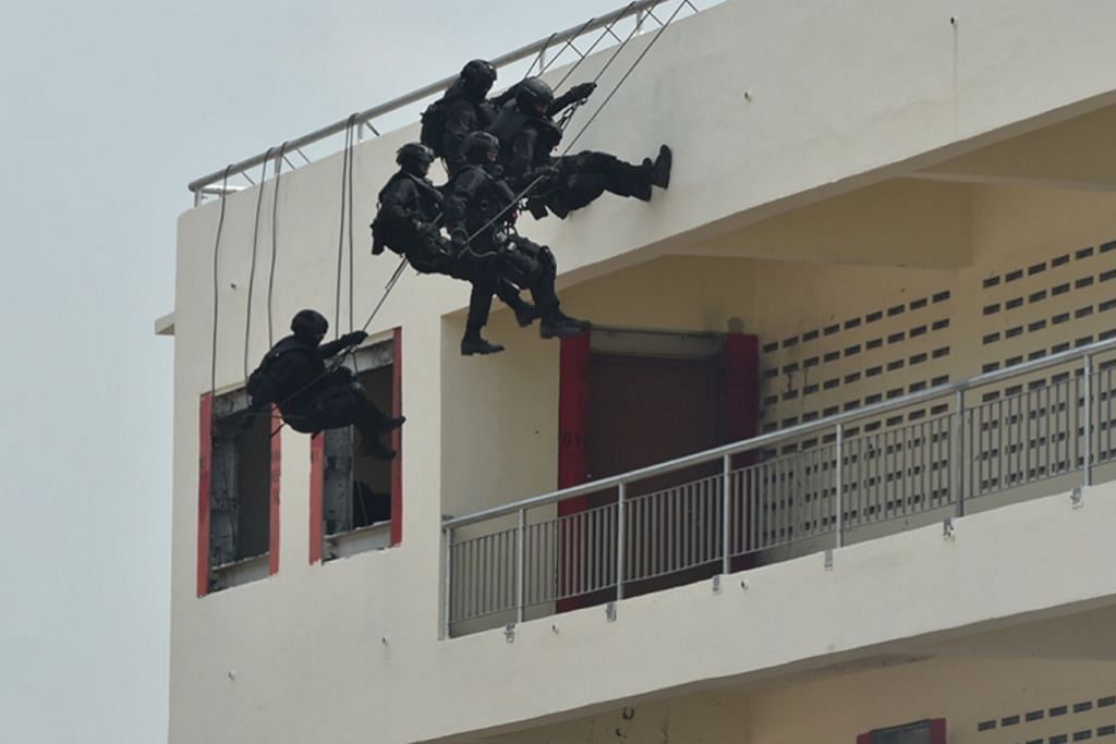 Pasukan khas SAF sertai latihan berbilang negara