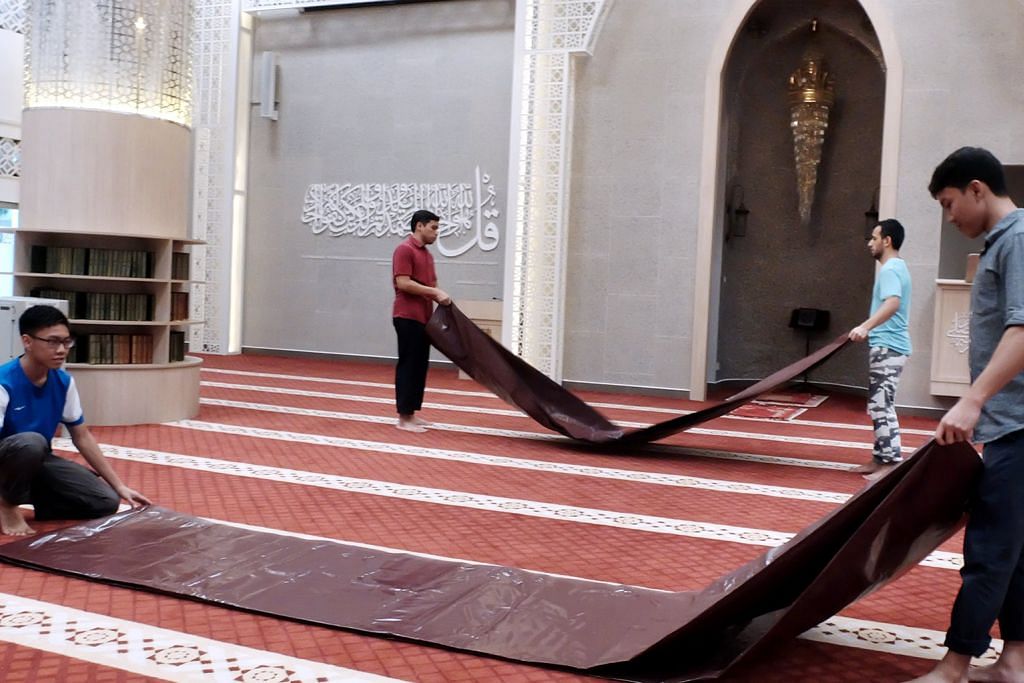 Masjid siap pastikan jemaah selesa beribadah