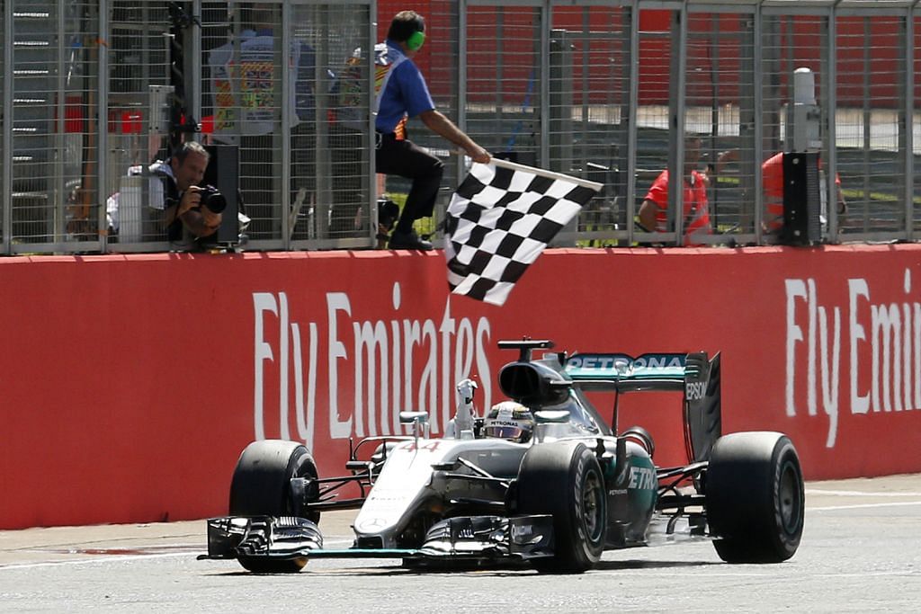 Hamilton rapati jurang jadi satu mata sahaja bawah Rosberg FORMULA SATU