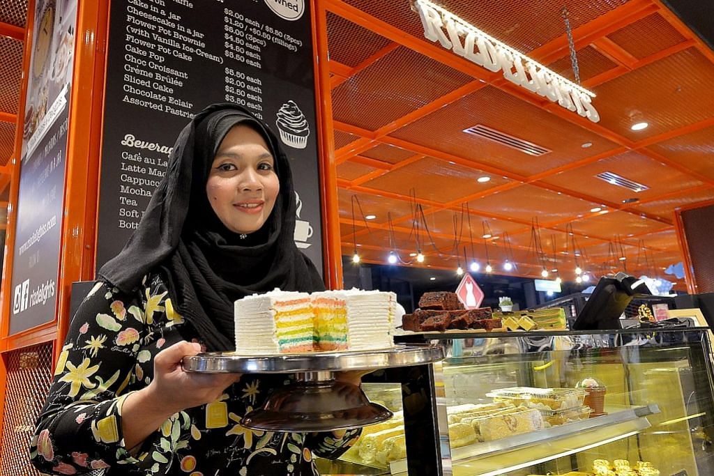 Kedai kek mampu dekati lebih ramai pelanggan di JCube