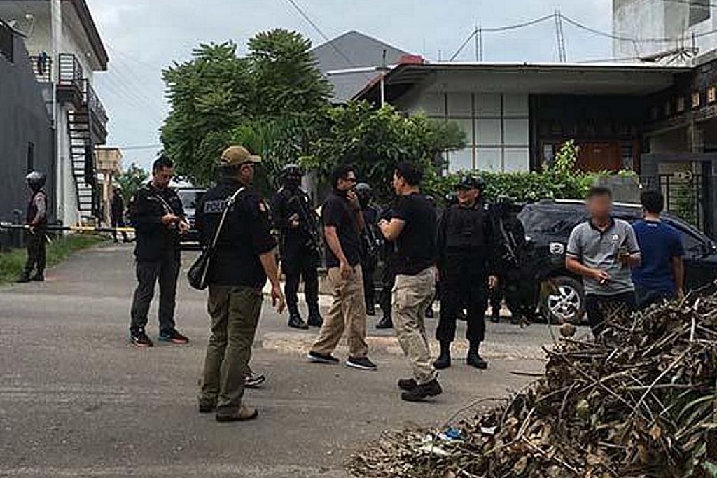 Polis Indonesia cari saki baki anggota pengganas di Batam