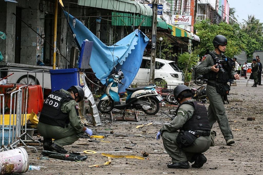 Lagi serangan bom di Thailand