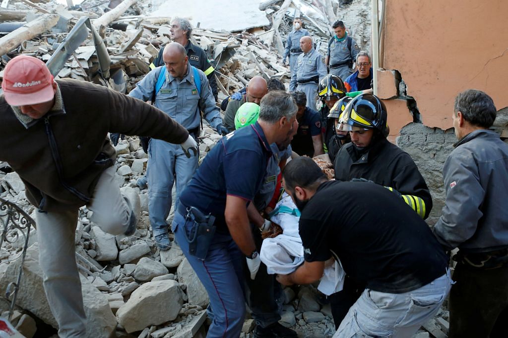 Gempa bumi sekuat 6.2 gegar tengah Italy