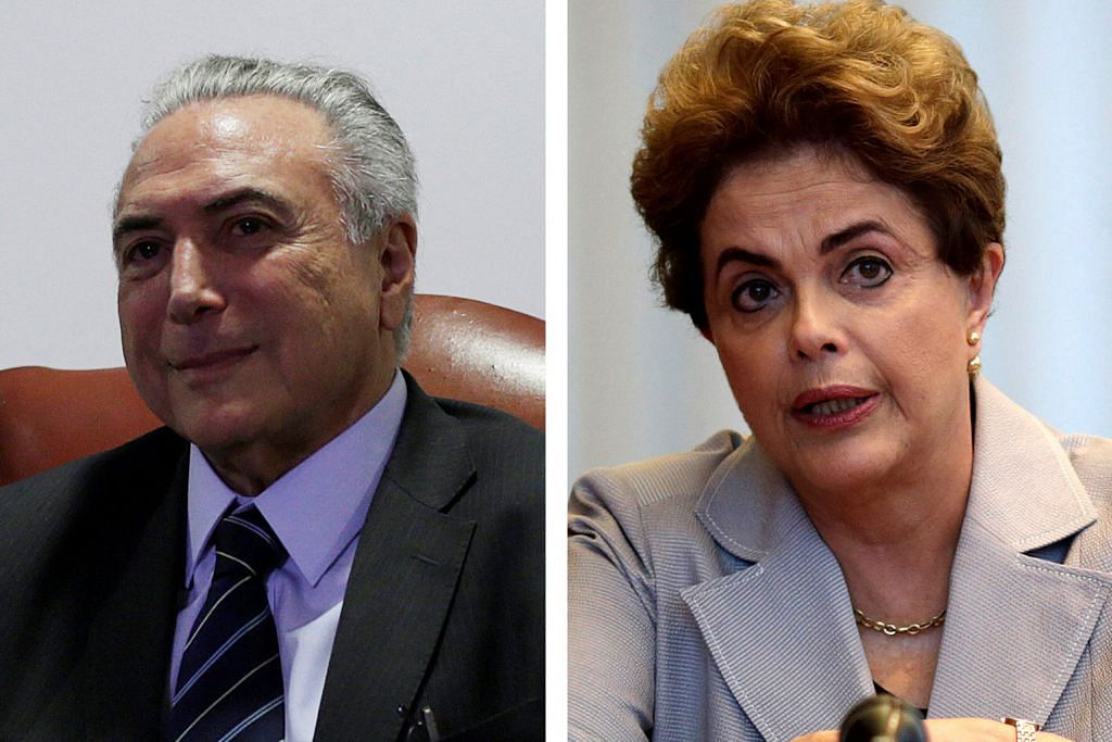 Senat Brazil lucutkan jawatan presiden Rousseff