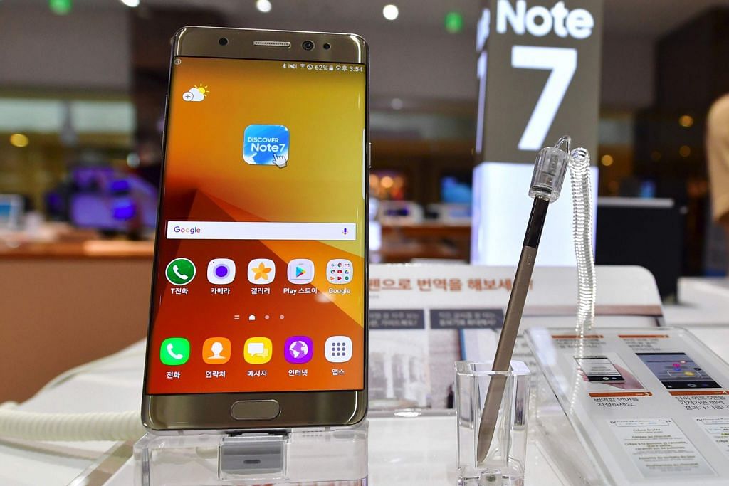 Penjualan telefon Galaxy Note 7 digantung