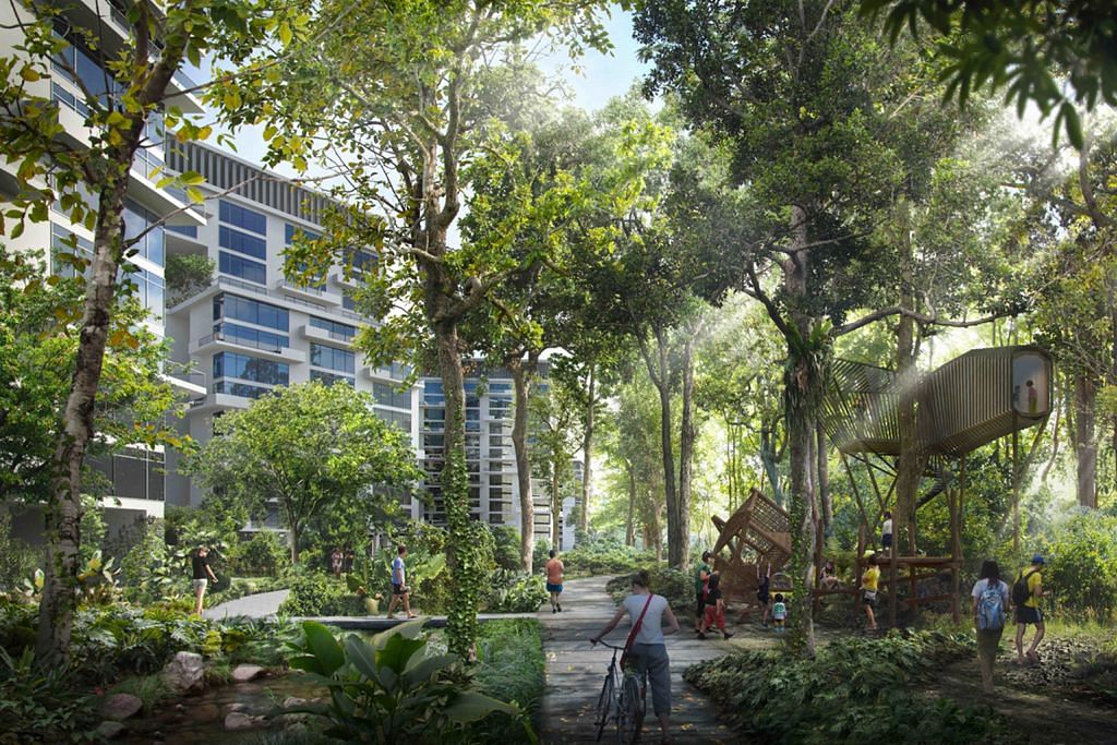 Estet Tengah akan dibangun sebagai 'bandar hutan'