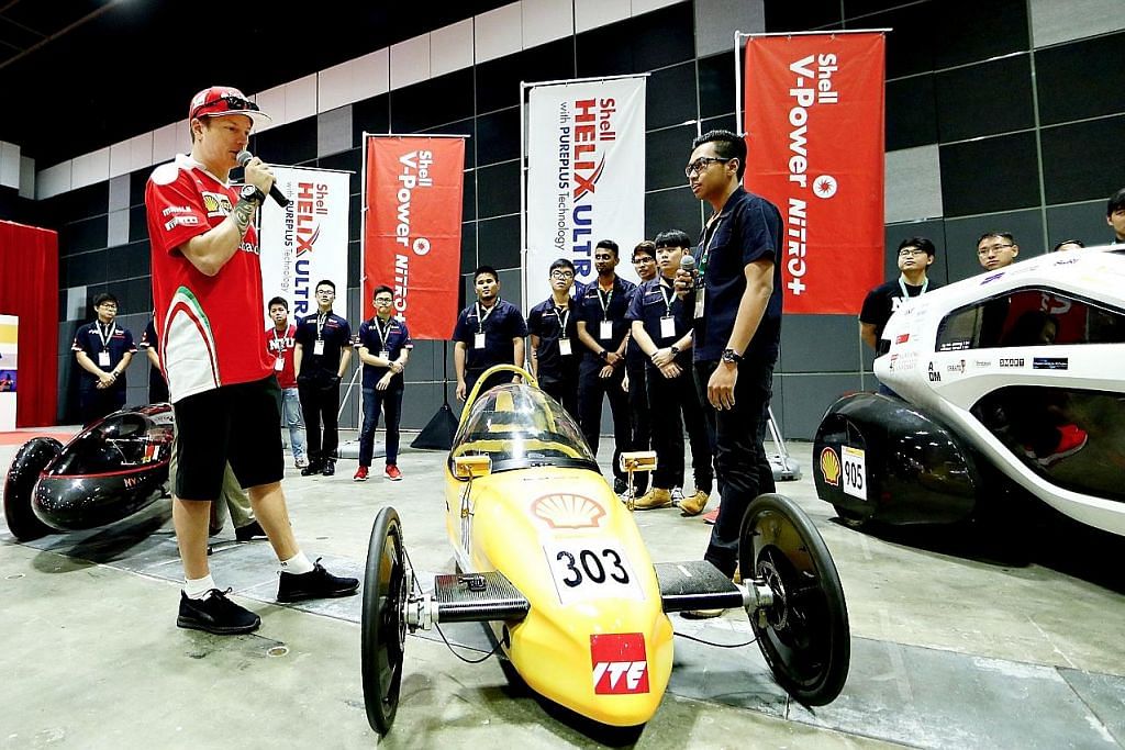 Ghairah pamer 'kereta paling efisien dunia' kepada bintang F1