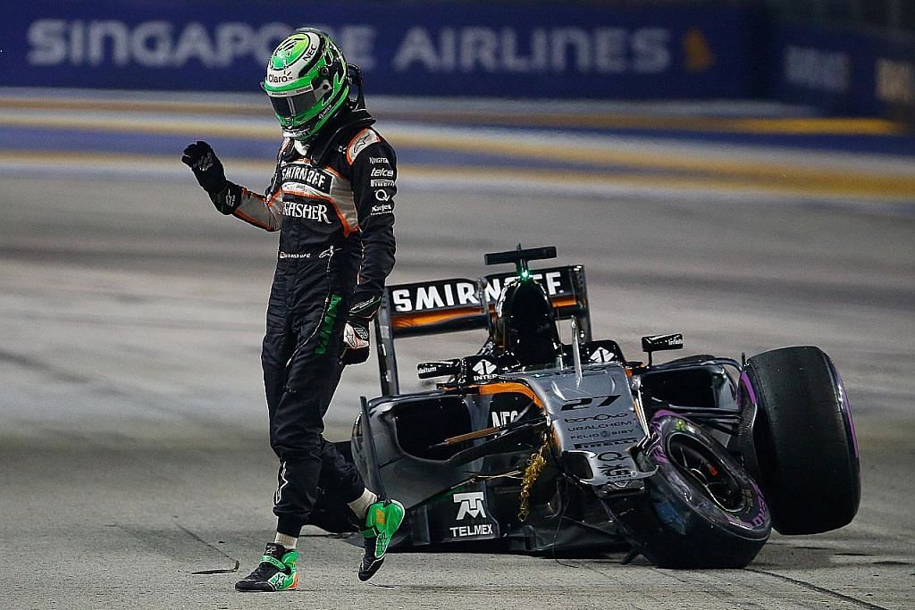 GRAND PRIX SINGAPURA SINGAPORE AIRLINES Rosberg ungguli Marina Bay tetapi belum tentu kejuaraan dunia
