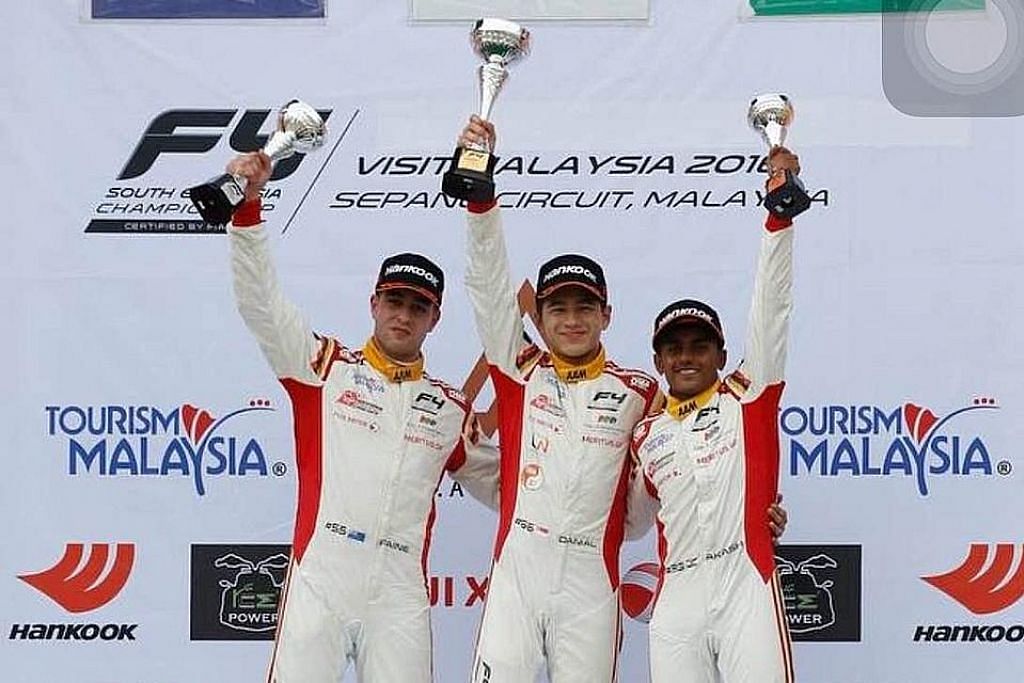 Danial Frost ukir nama sebagai juara lumba go-kart dan Formula 4 LUMBA GO-KART DAN FORMULA EMPAT