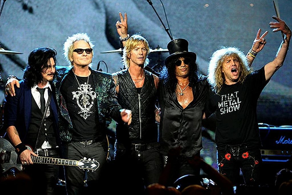 Guns N' Roses bersatu kembali di Singapura