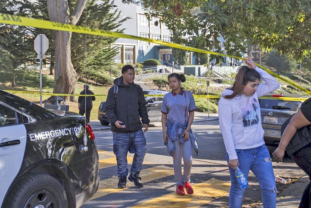 Tiga cedera dalam kes tembakan di sekolah di San Francisco