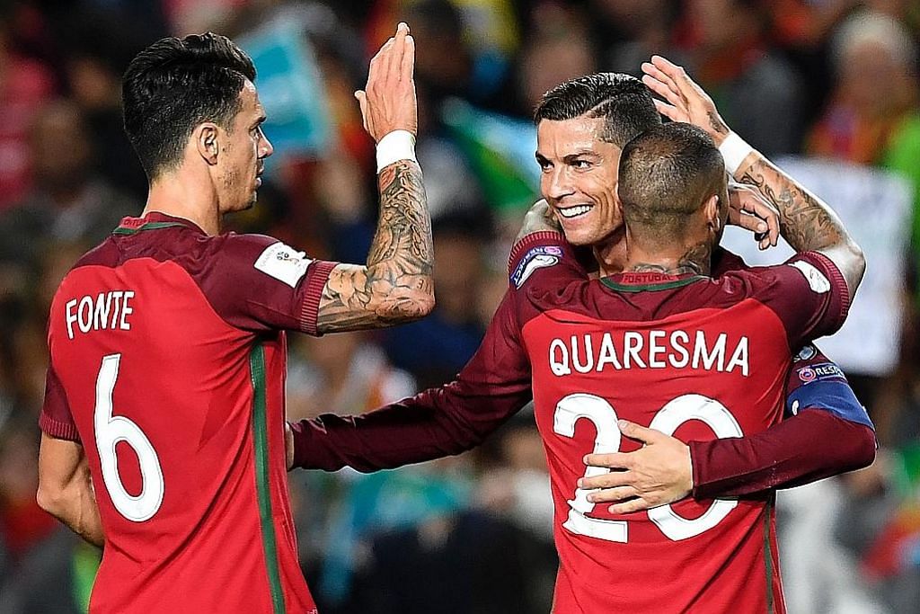 KELAYAKAN PIALA DUNIA 2018 Belgium berpesta gol, Portugal benamkan Latvia