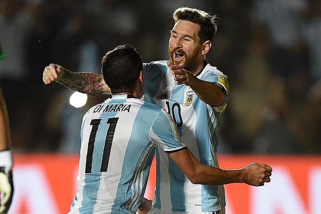 Messi hidupkan semula harapan Argentina KELAYAKAN PIALA DUNIA 2018 (ZON AMERIKA SELATAN)