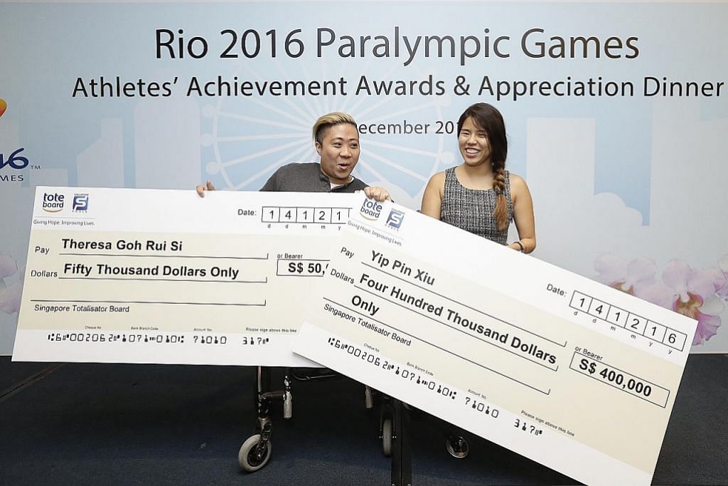 Goh dan Yip akan terus bertanding lepas kejayaan di Paralimpik Rio SUKAN PARALIMPIK