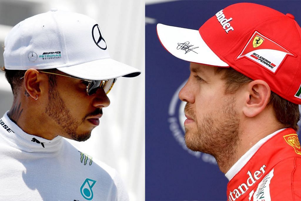 JANGKAKAN 'LEDAKAN' Hamilton, Vettel di Litar Marina Bay