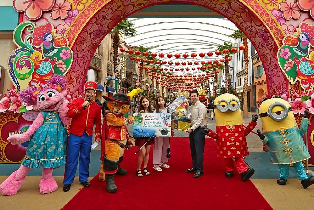 Dua pelajar Korea Selatan pengunjung Universal Studios ke-25 juta