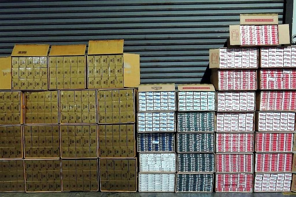 Kastam rampas 25,500 kotak rokok elak cukai lebih $2.5 juta