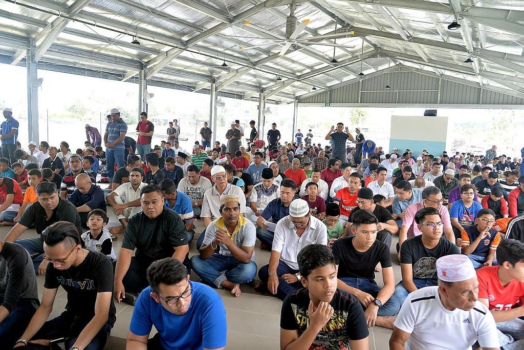 Musala sementara Masjid Al Istighfar  siap Berita Setempat 