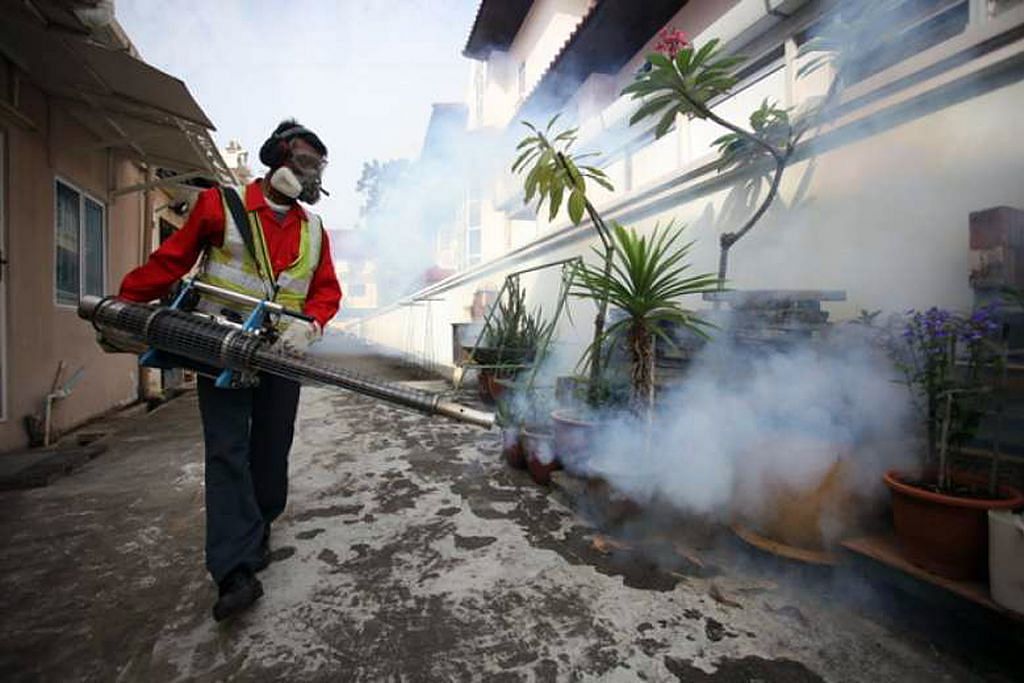 Jangkitan Zika terbaru: Pengasapan dilakukan di Simon Place