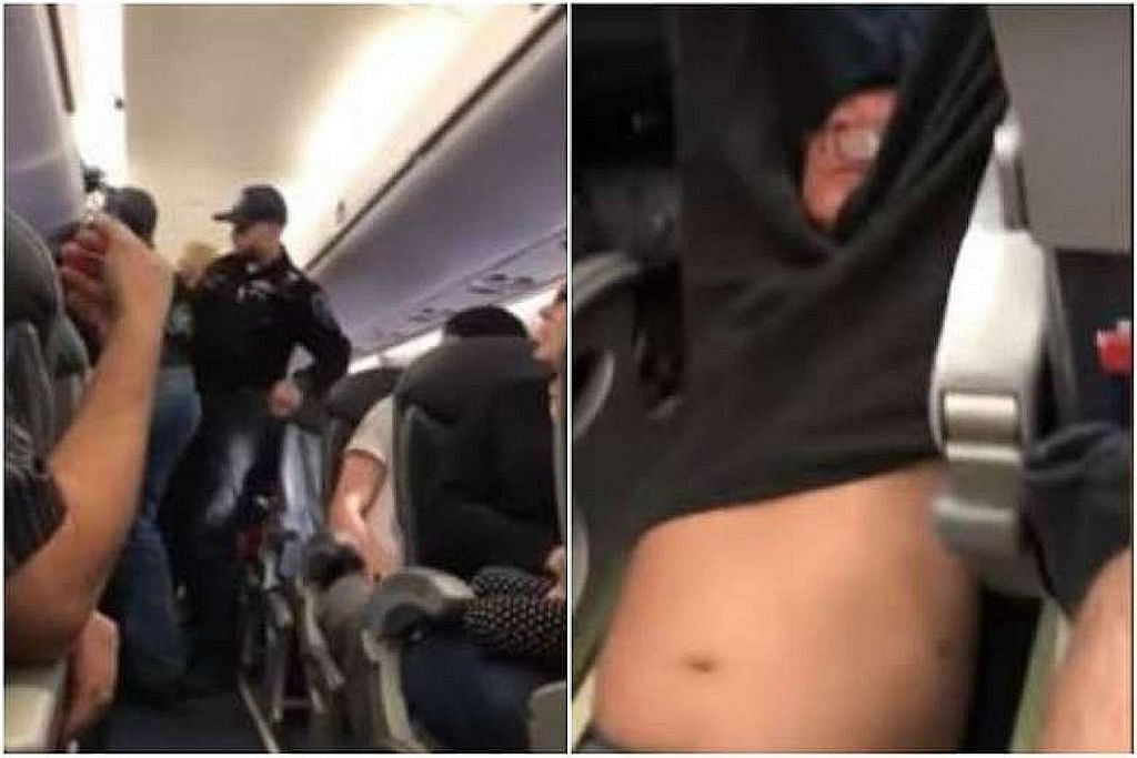 United Airlines dibidas heret penumpang dari pesawat di AS