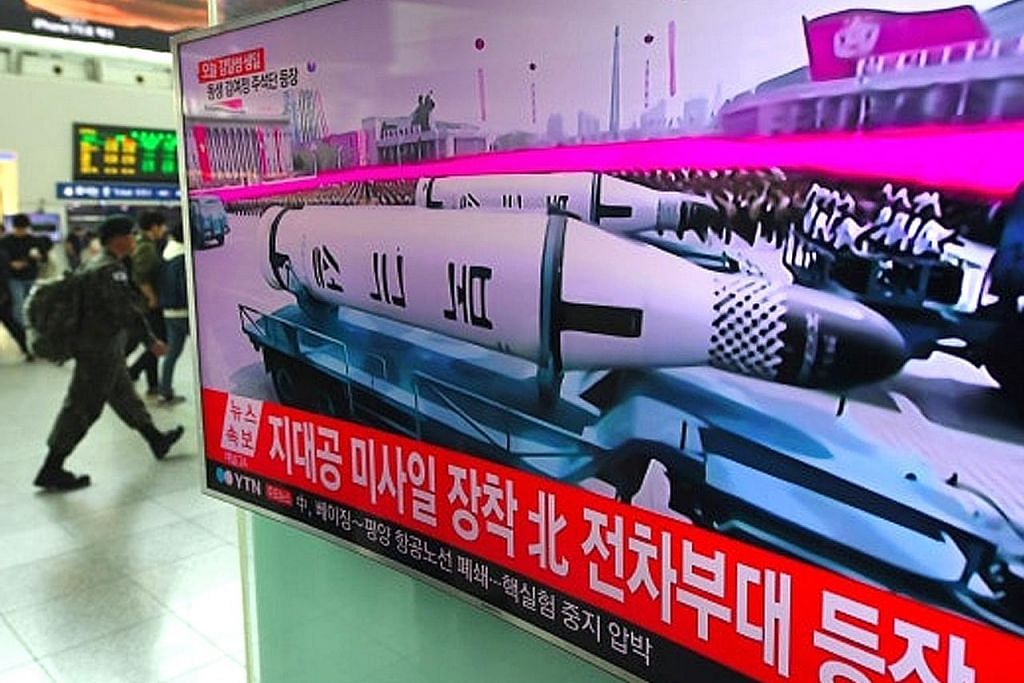 Korea U pamer peluru berpandu balistik dilancar dari kapal selam