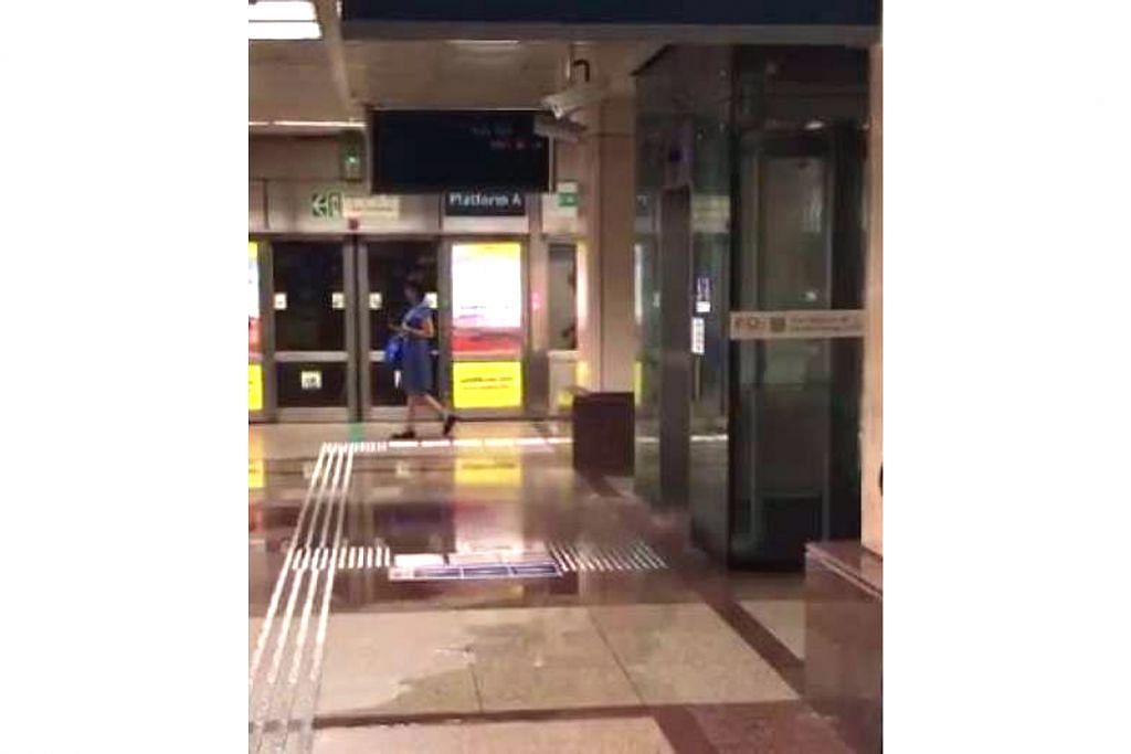 Penggera kebakaran di stesen MRT Raffles Place berbunyi tanpa disengaja