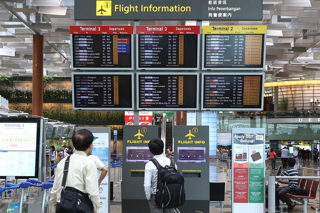 Bilangan penumpang dikendali lapangan terbang Changi naik capai 15j