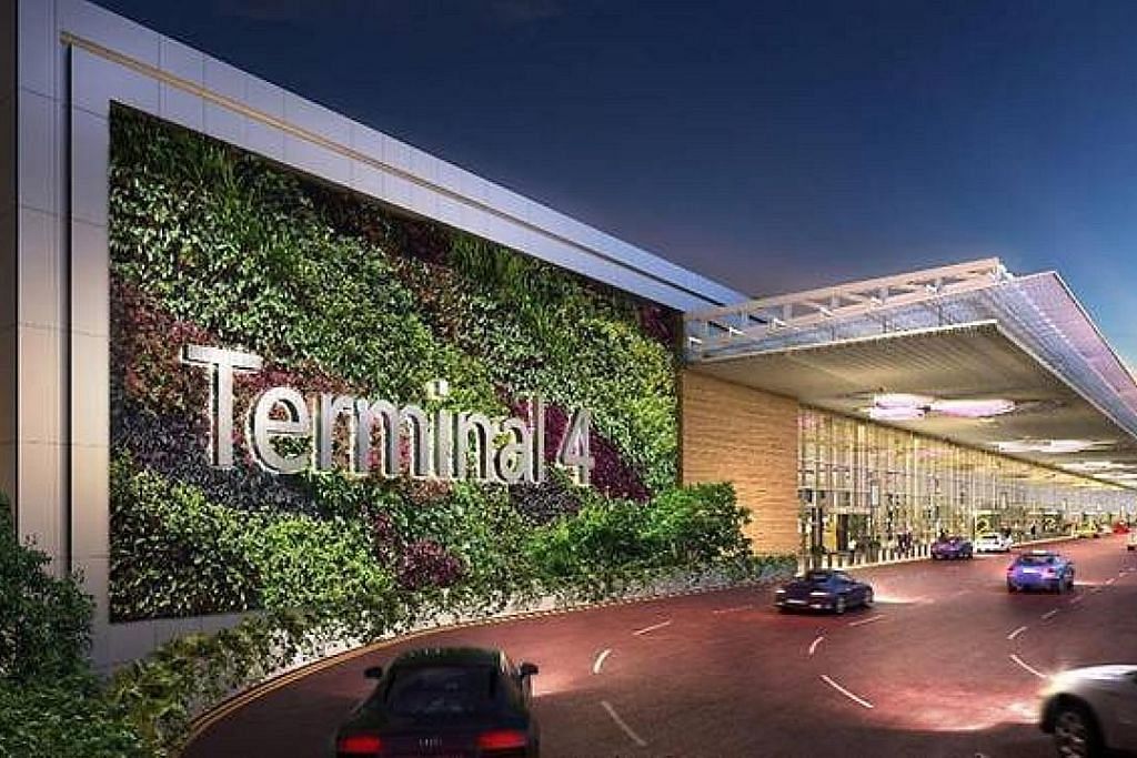 Terminal 4 Lapangan Terbang Changi sudah dapat sewakan lebih 80 kedai