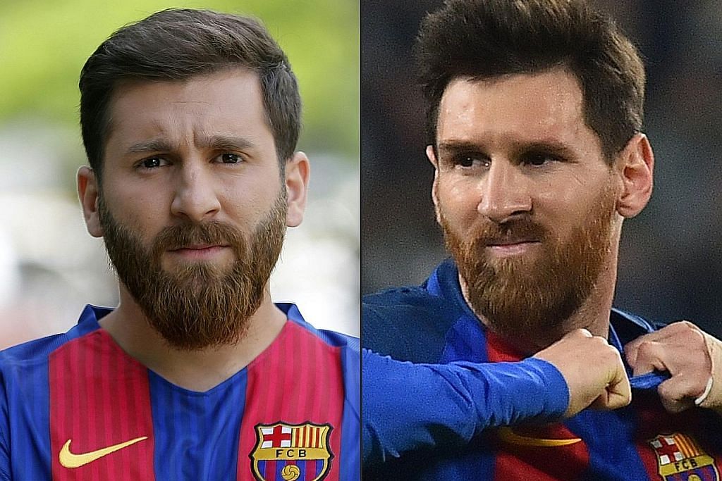 Hampir dipenjara kerana wajah seiras Messi