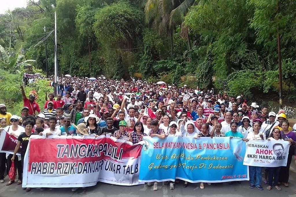 Ribuan penduduk Papua desak pembebasan Ahok