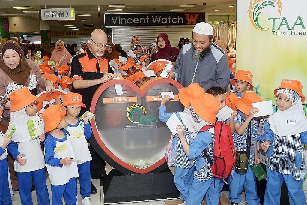 Pusat tadika Al-Nasry sumbang $3,000 kepada TAA