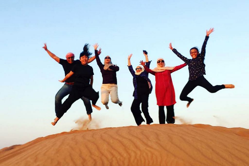 KEMBARA Puas hati libur di UAE
