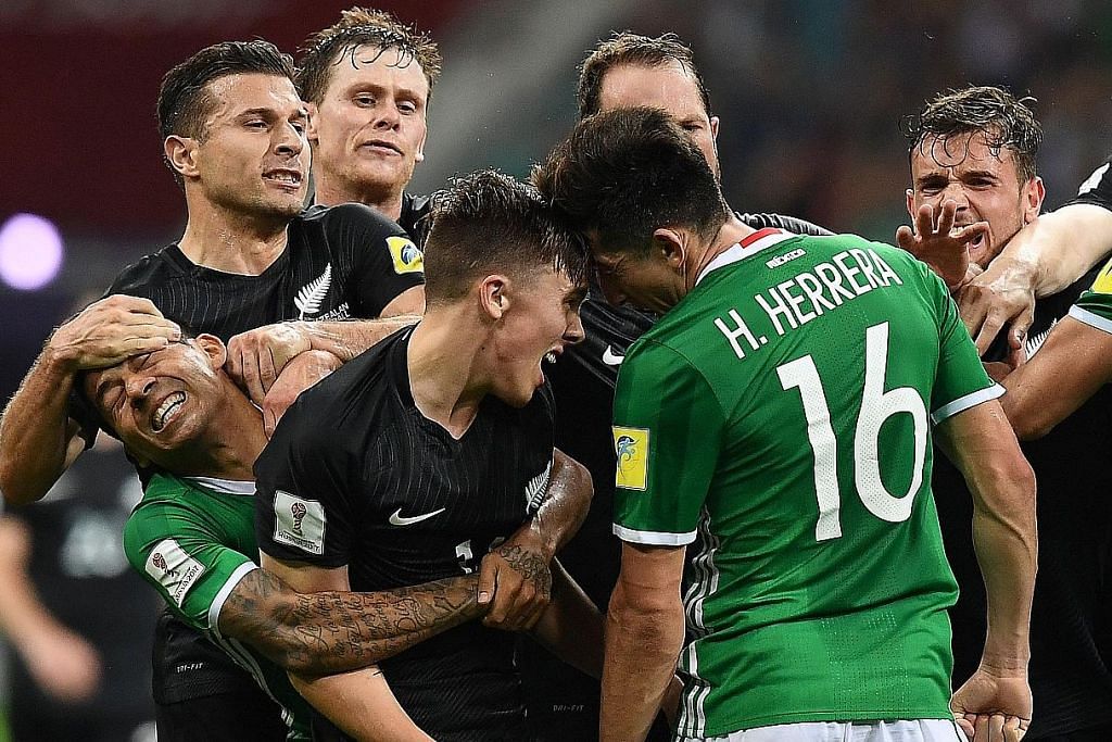 Insiden gaduh cemari kejayaan Mexico atasi NZ