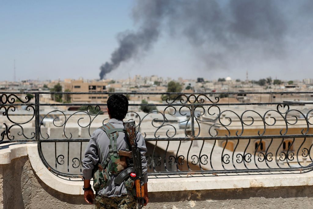 50,000 orang awam terperangkap dalam pertempuran di Raqqa
