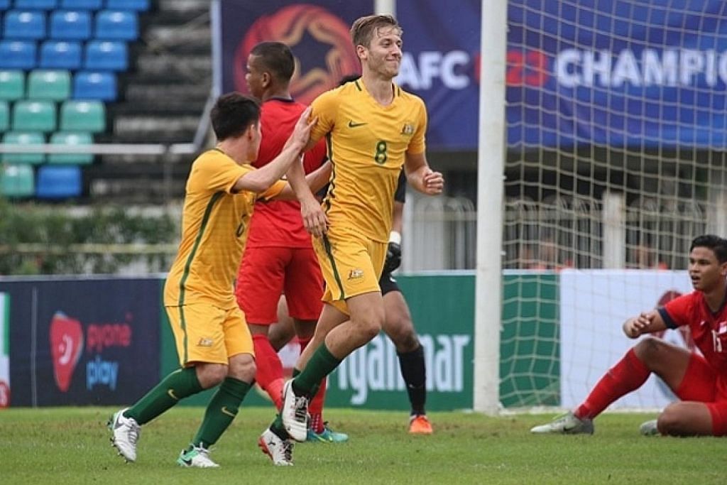 Harapan musnah lepas Singa Muda tewas 7-0 kepada Australia PIALA AFC BAWAH 23 TAHUN