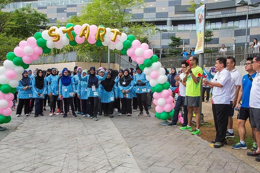 200 wanita pamer gaya hidup sihat melalui acara larian