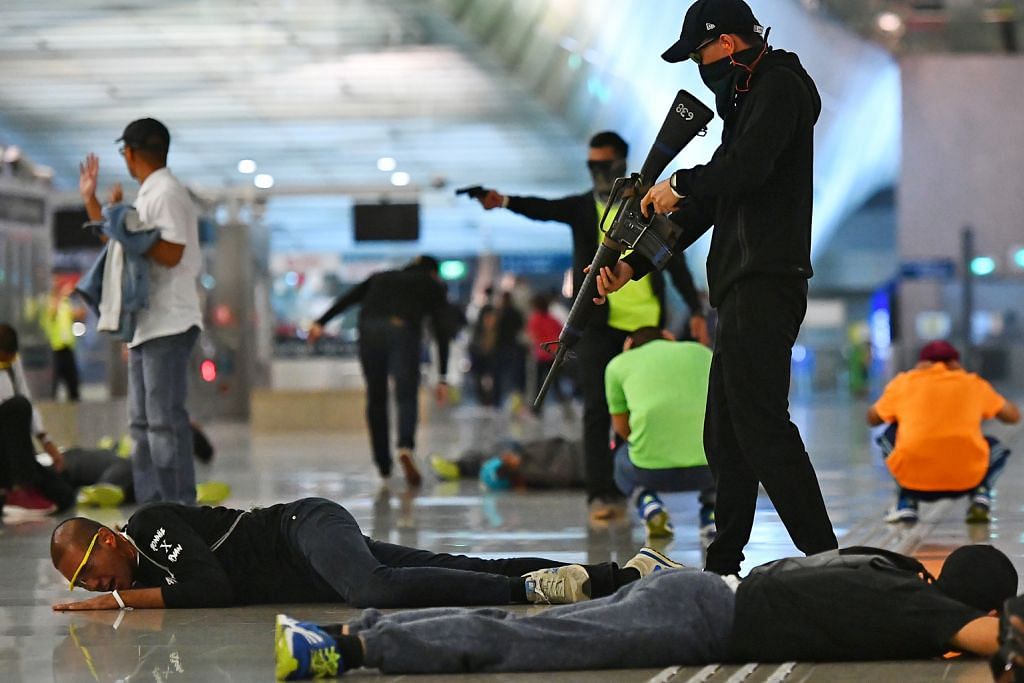 'Serangan pengganas' di Changi dapat diatasi dengan pantas