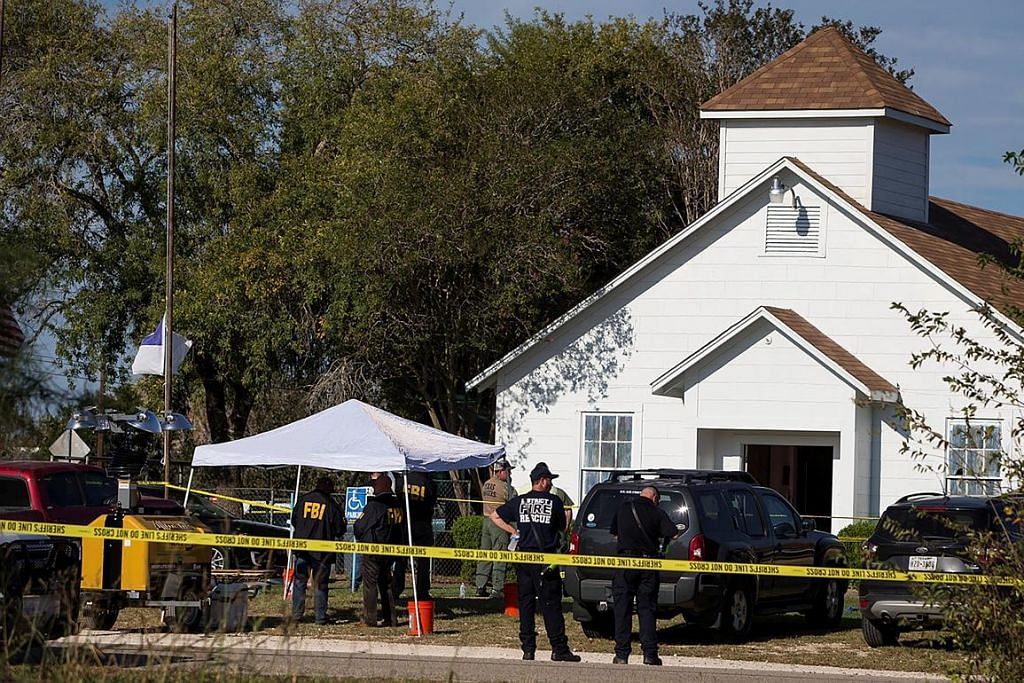 Lelaki mengamuk tembak mati 26 di gereja Texas