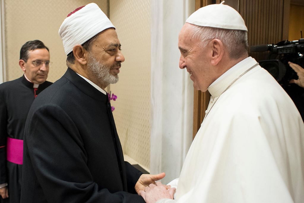 Imam Besar Al-Azhar temui Paus Francis