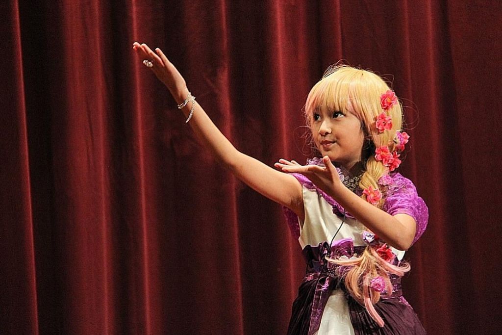 Apabila Rapunzel dan Cinderella nyanyi lagu Melayu 