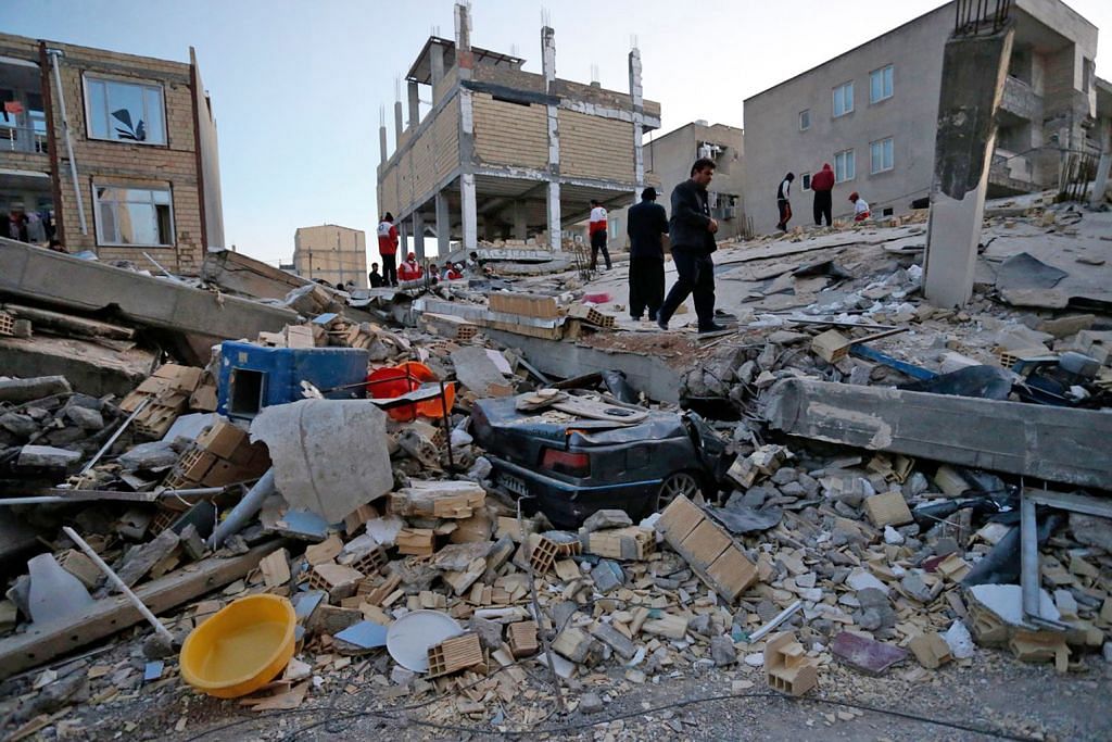 Lebih 300 maut dalam gempa di Iran, Iraq